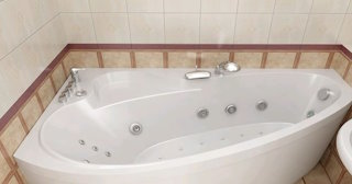 Установка угловой ванны в Красногорске - профессиональный монтаж от СантехДомКрр от 3129 рублей